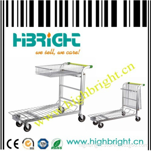 Two Tier Warehouse Trolley & Cart (HBE-W-2)